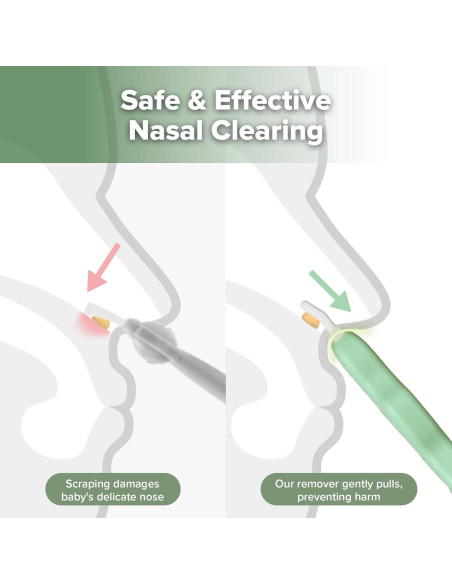 Aspirador Nasal de Silicona Haakaa y Limpiador BabyCroc