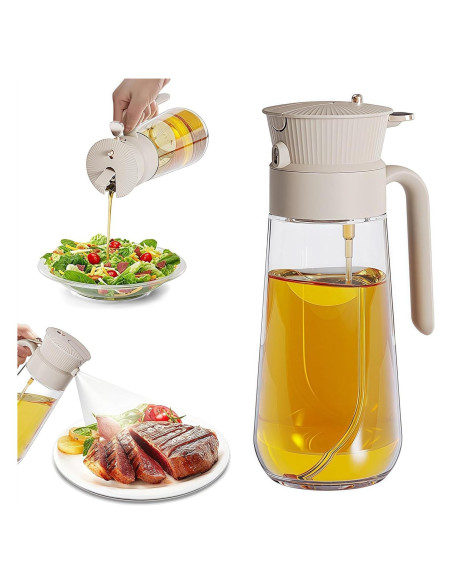 Botella Dispensadora de Aceite de Oliva 550ml Keaixinyu