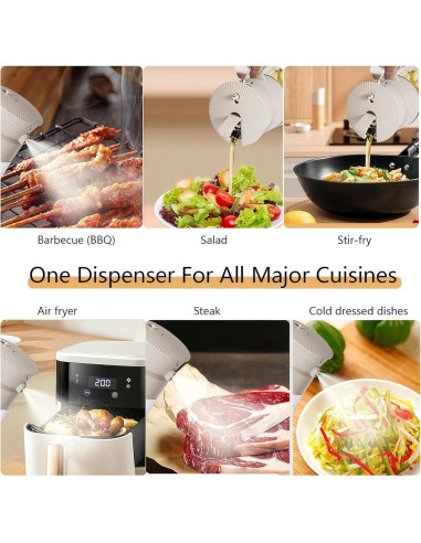 Botella Dispensadora de Aceite de Oliva 550ml Keaixinyu