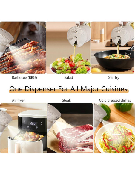 Botella Dispensadora de Aceite de Oliva 550ml Keaixinyu