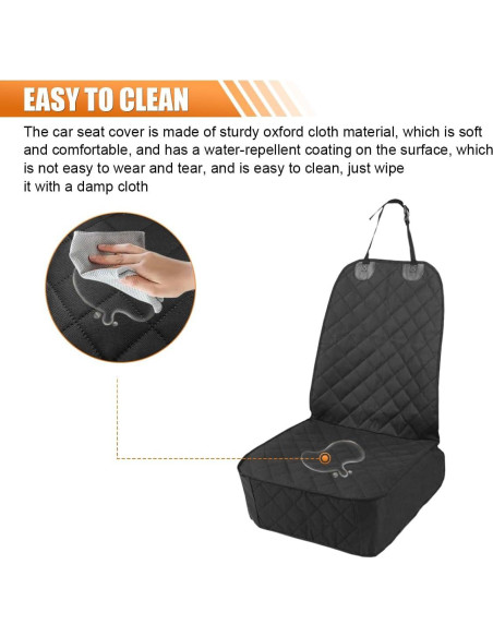 Funda de Asiento Frontal para Perro ZIMISI Impermeable 54.7x45.5cm