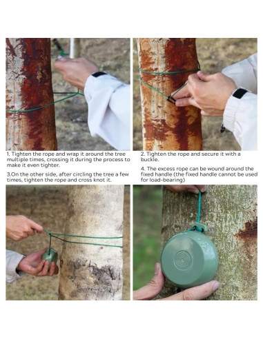 Cuerda de Secado Retráctil MIXNEX Verde con 20 Clips y Bolsa