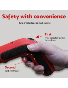 Cortadora Eléctrica de Cartón S&F STEAD & FAST 4V Inalámbrica 2