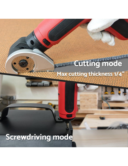 Cortadora Eléctrica de Cartón S&F STEAD & FAST 4V Inalámbrica