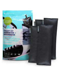 Bolsas Desodorantes para Hockey Ever Bamboo 4x50g Carbón Natural