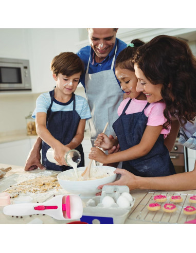 Dispensador de Masa para Cupcakes Genérico - Paquete de 2 Rosa