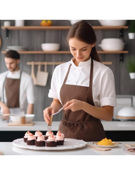 Dispensador de Masa para Cupcakes Genérico - Paquete de 2 Rosa