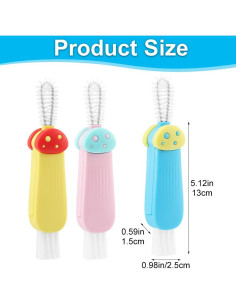 Juego de 3 Cepillos de Limpieza Multifuncional EMVANV 2