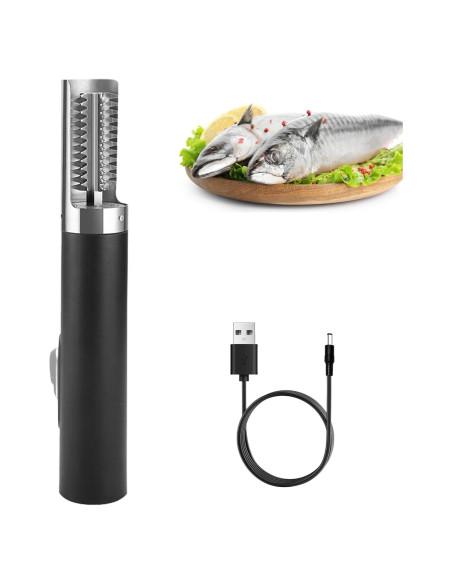 Escalador de Pescado Eléctrico JUSTHERE EFS-0623 Inoxidable