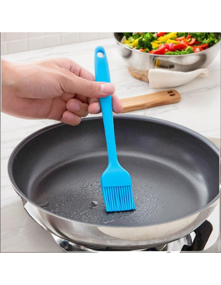 Juego de Brochas de Silicona Yoki Peony - Horneado y Basting