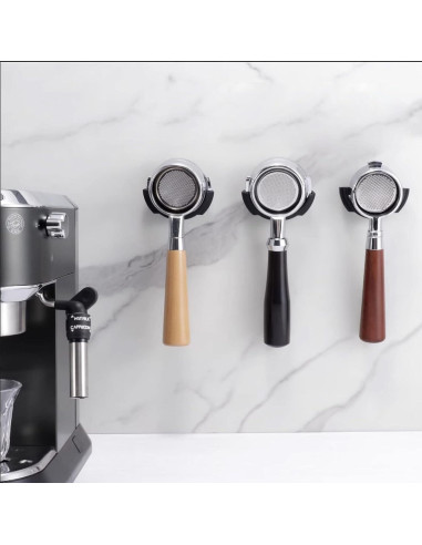 Soporte de Pared para Portafiltro de Café Kichvoe Silicona 54/58mm