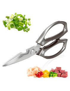 Tijeras de Cocina Honsen de Acero Inoxidable 230g Ultra Afiladas