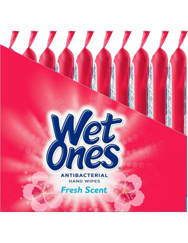 Toallitas Antibacteriales Wet Ones Aroma Fresco 200 Unidades