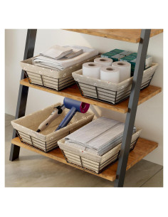 Cestas de Almacenamiento Estilo Granja CICUFY - 4 Unidades