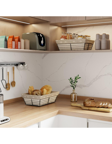 Cestas de Almacenamiento Estilo Granja CICUFY - 4 Unidades