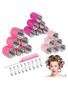 Juego de 37 Rulos Térmicos de Aluminio WILLBOND 3 Tamaños