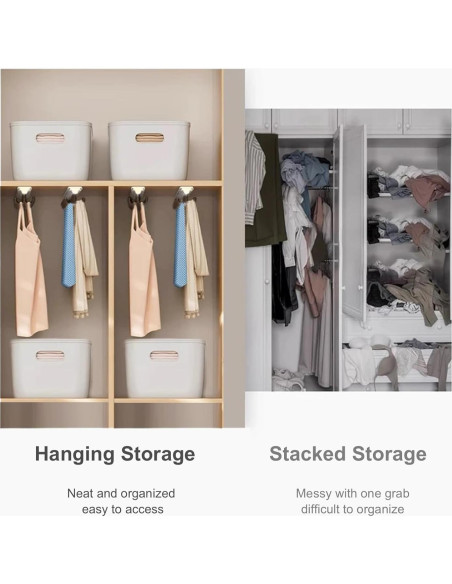 2 Perchas Ahorra Espacio Genérico con 14 Ganchos Antideslizantes