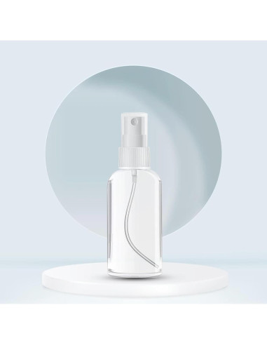 100 Botellas de Spray Reutilizables AODESTINY 30ml Plástico