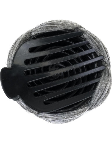 Chignon de Pelo Trenzado IMISSU Gris Accesorio para Cabello