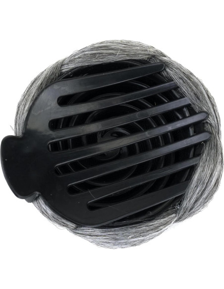 Chignon de Pelo Trenzado IMISSU Gris Accesorio para Cabello