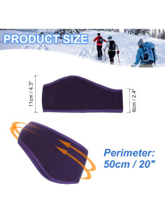 Banda Calentadora de Oídos PATIKIL Forro Polar Talla Única 2