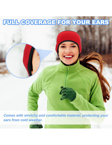 Banda Calentadora de Oídos PATIKIL Forro Polar Talla Única