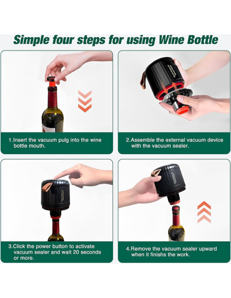 Sellador al vacío eléctrico ZenTong Infi 4 en 1 para frascos Sellador al vacío eléctrico ZenTong Infi 4 en 1 para frascos
