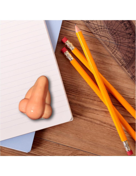 Sacapuntas en Forma de Nariz Fancy Pants - Paquete de 2