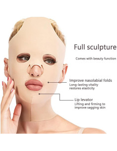 Correa de Adelgazamiento Facial KMYI - Cinturón V para Papada 2