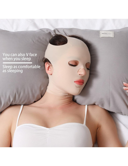 Correa de Adelgazamiento Facial KMYI - Cinturón V para Papada