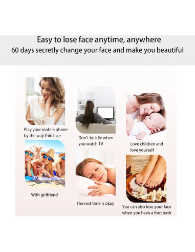 Correa de Adelgazamiento Facial KMYI - Cinturón V para Papada