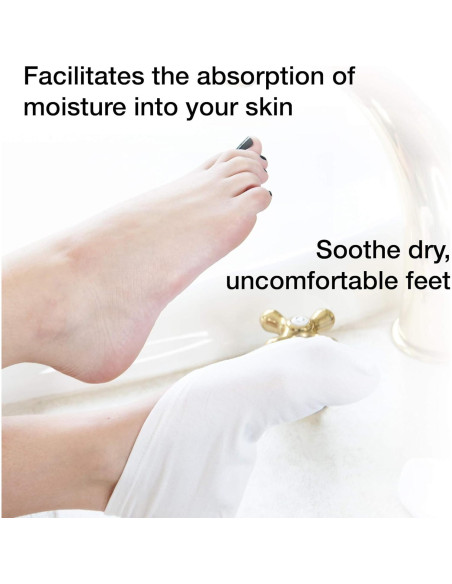 Calcetines Terapéuticos Eurow para Hidratación de Pies Secos - 2 Pares