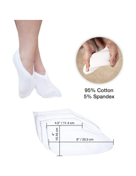 Calcetines Terapéuticos Eurow para Hidratación de Pies Secos - 2 Pares