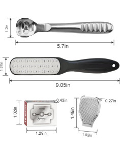 Set de Pedicura Naturahand 54 Piezas Rasurador de Callos 2