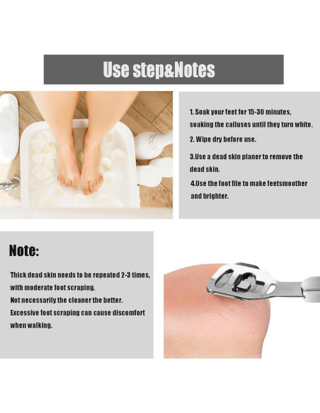 Set de Pedicura Naturahand 54 Piezas Rasurador de Callos