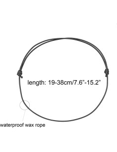 Pulsera de Tobillo Ojo Maligno Kelistom Ajustable 20-30 cm 2