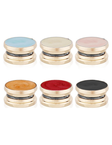 6 Pines Magnéticos para Hijab Sin Agujas - Fuerte y Seguro