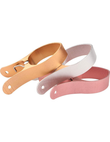 Pinzas de Toalla de Playa Z ZICOME - Juego de 3 Aluminio 10.4 cm