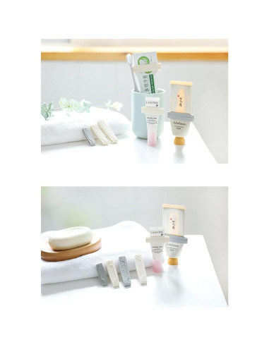 Exprimidor de Tubos de Pasta de Dientes N/C 6 Piezas Reutilizables