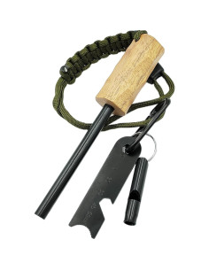 Iniciador de Fuego GRSECPO 6 en 1 con Barra de Ferro 10.16 cm 2