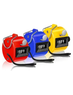 Contador Mecánico de Clicks VYNFLICK 4 Dígitos Rojo