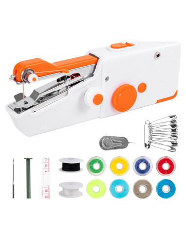 Mini Máquina de Coser Eléctrica Portátil LM-17 para Viajes