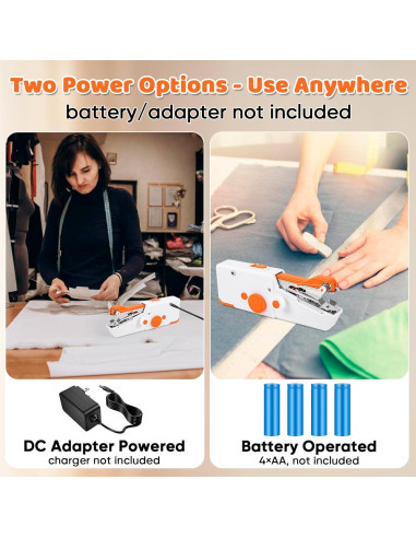 Mini Máquina de Coser Eléctrica Portátil LM-17 para Viajes