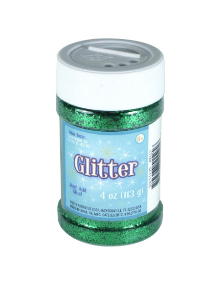 Brillo Verde Kelly Advantus 113g No Tóxico para Manualidades