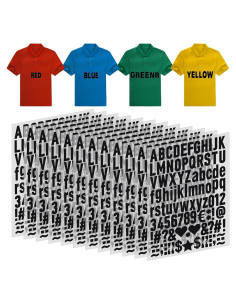 12 Hojas Letras y Números de Transferencia Térmica DIVINA VITAE