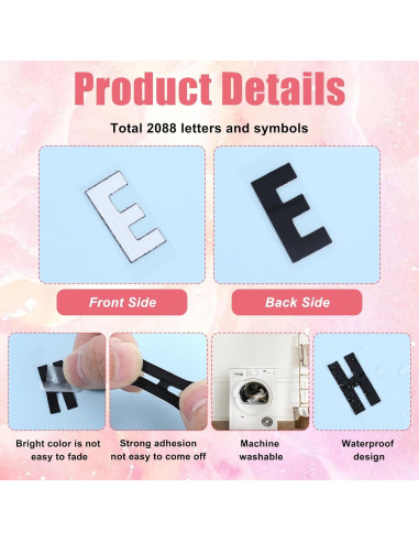 12 Hojas Letras y Números de Transferencia Térmica DIVINA VITAE