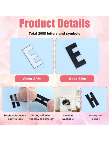 12 Hojas Letras y Números de Transferencia Térmica DIVINA VITAE