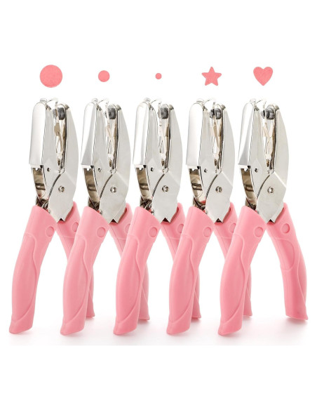 Conjunto de Perforadoras Jucoan 5 Piezas Metal Portátil