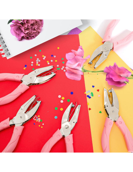 Conjunto de Perforadoras Jucoan 5 Piezas Metal Portátil