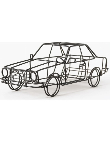 Alambre de Aluminio Flexible 1mm x 30m Negro Larrel para Manualidades